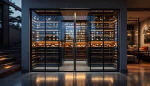 Wine Cellar Glass Doors: Transform Your Collection into a Stunning Display